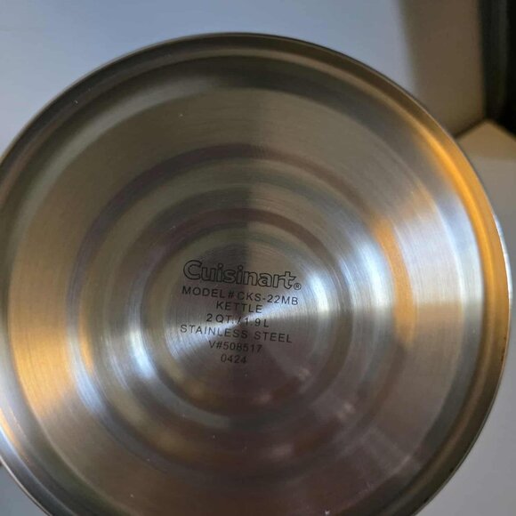 NWT Cuisinart Steam & Soothe 2 Qt. Teakettle - Picture 2 of 9